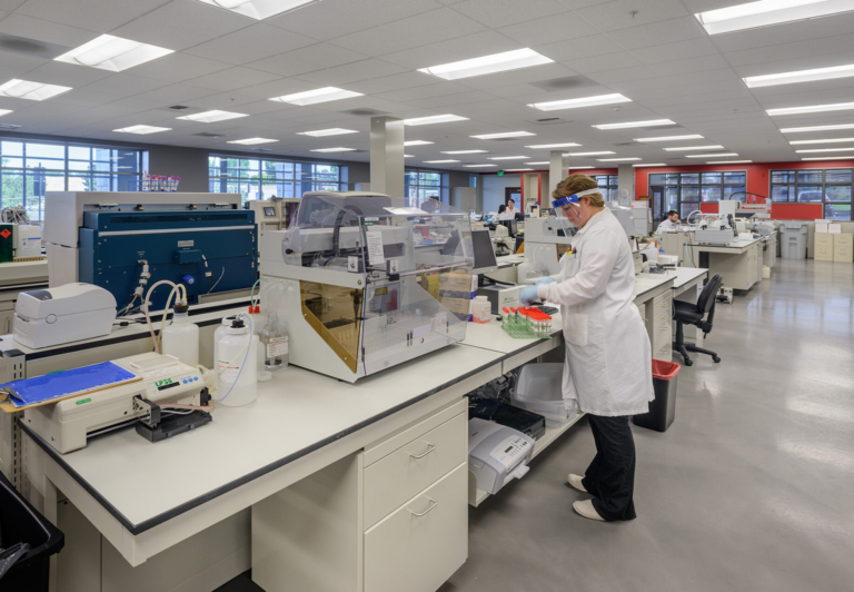 interior image of the Interpath Laboratory in Pendleton Oregon