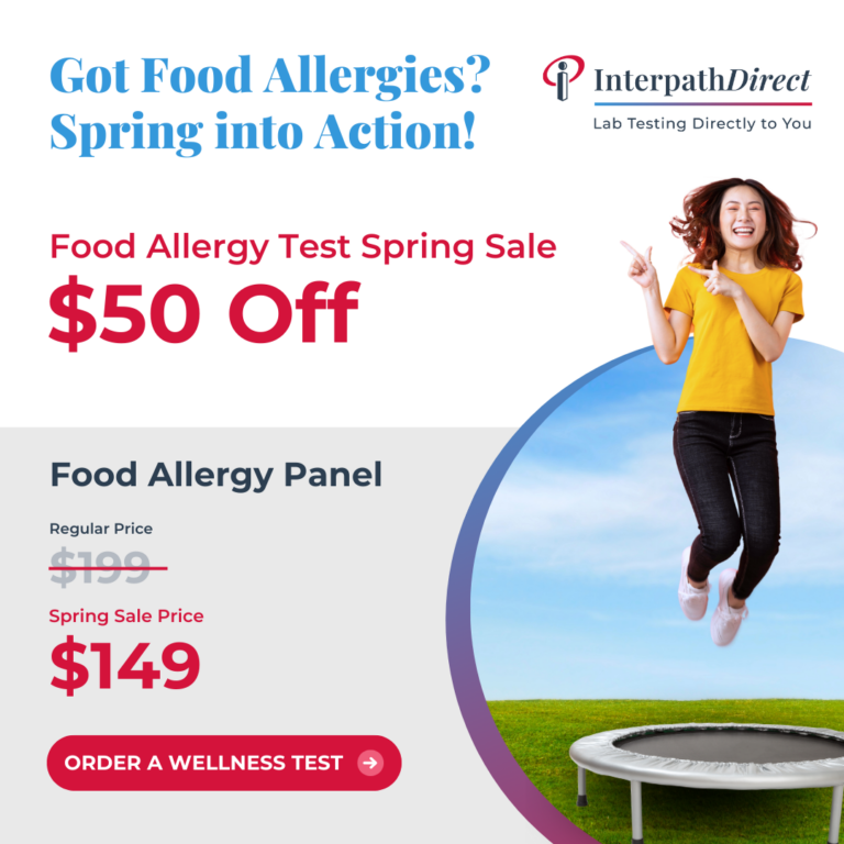 Struggling with Food Allergies? Save $50 on Testing!